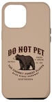 Coque pour iPhone 12 Pro Max Blue Ridge Parkway Black Bear Souvenir drôle Caroline du Nord