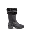 Rocket Dog Womens Igloo Boots - Black - Size UK 8