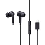 Baseus Encok CZ18 langalliset USB-C-kuulokkeet, in-ear - musta