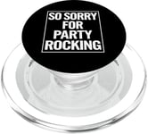 Party Rocking Funny Dance Lover Gift Idea PopSockets PopGrip for MagSafe