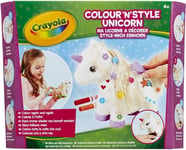 Crayola Colour 'N' Style Unicorn 5 Colouring Pens Accessories Design Decorate