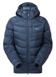 RAB Glaceon Pro Jacket, Dame Tempest Blue M