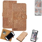 Walletcase for Motorola Edge 50 Pro Cork Case Cover bookcover