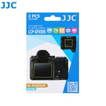 JJC 2PCS LCD Screen Guard Film Protector for Fujifilm Fuji GFX 50S 50R Camera