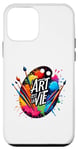 Coque pour iPhone 12 mini L'art C'est la vie Palette de Peintre Coloré