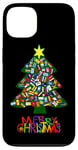 iPhone 13 International Flags Nations Love World Peace Christmas Tree Case