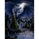 Ravensburger - Puzzle 1500 pièces - Le dragon bleu - Adultes & enfants dès 14 ans - Puzzle de qualité supérieure 80x60cm -12000731