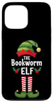 iPhone 13 Pro Max The Bookworm Elf Matching Family Christmas Book Lover Worm Case