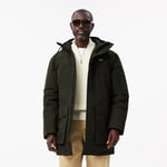 Lacoste Parka imperméable et rembourrée Taille 44 - XS Vert Kaki Foncé