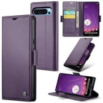 Google Pixel 9 Pro XL Pu Wallet Case [Purple]