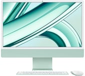 APPLE iMac 4.5K 24" (2023) - M3, 512 GB SSD, Green, Green