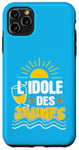 Coque pour iPhone 11 Pro Max L'idole des Jaunes Humour Fleur d'Anis Apéro Pastaga