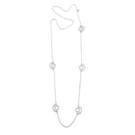 Skanshage SWEDEN Arc Long Halsband silver 80 cm