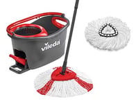 Vileda Turbo Kit | EasyWring & Clean | Essuie-Glace de rechange Classique | Set