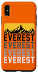 Coque pour iPhone XS Max High Peak Everest Mountain Expedition Cool Hiking Outfit