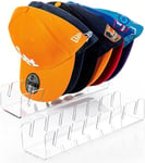 JKDHJK Rangement Casquette Acrylique, Support pour Casquette de Baseball, Organisateur de Chapeaux pour Chambre À Coucher Placard Commode, Range Casquette, Peut Contenir 7 Casquettes de Baseball