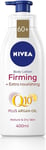 NIVEA Firming Body Lotion Q10 + Argan Oil (400 ml), 400 ml (Pack of 1)