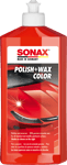 Lakkpolitur SONAX Polish + Wax Color Red 500ml