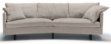 Julia 3-sits XL Svängd Soffa King L. Grey