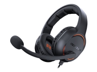COUGAR HX330 - Headset - fullstorlek - kabelansluten - 3,5 mm kontakt - orange