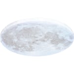 Plafonnier led , Lampe Lune Plafond avec Télécommande, ø 38cm, 3000-6500K Dimmable, Fonction Nuit, Applique pour Salon Chambre(380x50 mm) [Classe