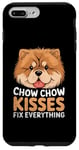 Coque pour iPhone 7 Plus/8 Plus Chow Chow Kisses Fix Everything Chow Chows Chien