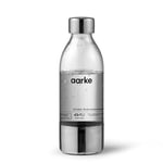 Aarke Petite Bouteille pour Machine à Soda Carbonator 3, sans BPA, détails en Acier (450ml)