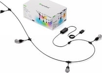 Nanoleaf Nanoleaf Essentials Smart Multicolour Outdoor String Light Starter Kit - Wielokolorowe Lampki Zewnętrzne 30 M, 55 Lm/Żarówka, 27 W 2700 K-6500 K, Kontroler W Ie (Technologia Matter)