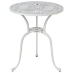 Table De Jardin Métal Blanc Dascio