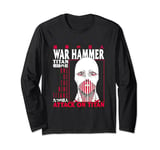 Attack on Titan Season 4 War Hammer Titan Overload Edit Long Sleeve T-Shirt