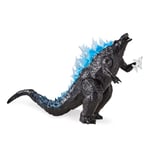 MonsterVerse Godzilla vs Kong 6 Inch Movie Collectable Supercharged Godzilla Highly Detailed and Articulated Action Figure with Figher Jet, Suitable for Ages 4 Years+