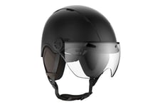 Casque avec Visière Lifestyle Vélo & Trottinette Style - Noir - L