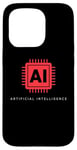 Coque pour iPhone 15 Pro Technologie de puce informatique intelligence artificielle IA