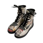 DOGO, Future Boots Mon Cher, Vegan, Chaussures femme, Bottes et bottines, Multicolore Chaussures imprimées, 41 EU