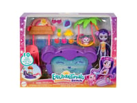 Promo Enchantimals Tropical Swimming Pool Set + Htw73 Mattel Monkey Doll