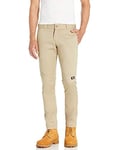 Dickies, Men's, DOUBLE KNEE WORK PANT SKINNY STRAIGHT, DESERT SAND, 36W / 32L