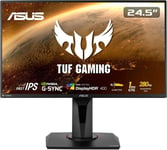 TUF Gaming VG259QM - Ecran PC Gamer eSport 24,5"" FHD - Dalle IPS - 280Hz - 1ms - 16:9 - 1920x1080 - 400cd/m² - Display Port & 2x HDMI - Nvidia G-Sync - Extreme Low Motion Blur - HDR 400, Noir