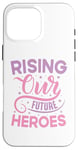 Coque pour iPhone 16 Pro Max Citation de motivation inspiration, discours positif, message mignon