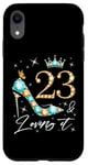 iPhone XR 23 & Loving it 23rd Birthday 23 Years Old Woman Queen Bday Case