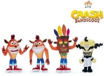 BK509	Crash Bandicoot Peluche 4 assortis 32cm