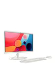 Hp All-In-One Pc 22-Dg0007Na - Intel N100 - 8Gb Ram - 128Gb Ssd - 21.5In Full Hd - White - Laptop + Microsoft 365 Personal 1 Year