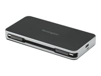 Kensington Uh1460p Usb-C 5Gbps Dual 4K Driverless Mobile Dock - Dockningsstation - Usb-C / Usb4 / Thunderbolt 3 / Thunderbolt 4 - 2 X Hdmi - 1Gbe, 2.5Gbe