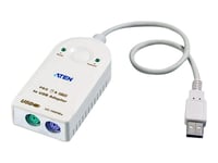 Aten Uc100kma - Adapter För Tangentbord/Mus - Usb (Hane) Till Ps/2 (Hona) - 30 Cm