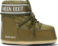 Moon Boot Unisex Icon Low Nylon Khaki, 39/41