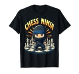 Chess Ninja Kids Boys Girls Player Children's Youth Quote T-Shirt