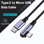 Fast Charging USB Type C to Micro USB 100cm OTG Line for Samsung/Xiaomi/Huawei