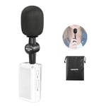 NEEWER Microphone Omnidirectionnel TRS 3,5mm pour Enregistreur d'Appareil Photo Reflex Numérique, Mini Micro, Compatible avec Rode Wireless GO II 2 NEEWER CM28 DJI Transmetteur de Micro sans Fil,CM4