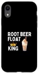 iPhone XR Root Beer Float King Funny Root Beer Float Lover Gift Case