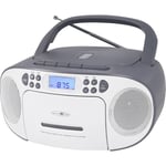 Reflexion RCR2260GR CD-radio FM AUX, CD, Kassett