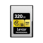 LEXAR CFexpress Pro Gold 320GB CFexpress